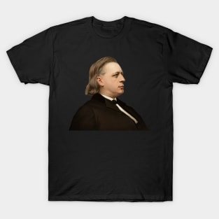 Henry Ward Beecher Portrait T-Shirt